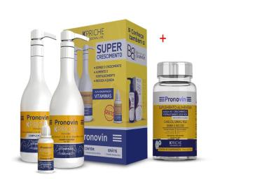 PRONOVIN KIT VITAMíNICO SUPER CRESCIMENTO  +  SUPLEMENTO ALIMENTAR - 60 COMPRIMIDOS