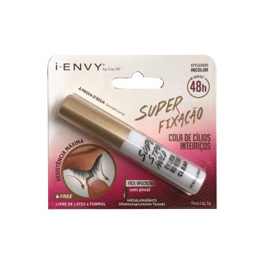 Kiss New York i-Envy Super Fixação 48h Incolor - Cola para Cílios 5g