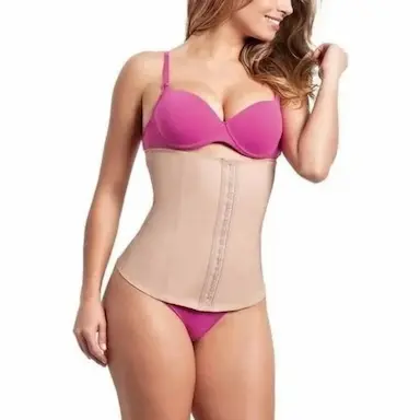 CINTA MODELADORA FEMININA EMBORRACHADA COTTON REF 404 ESBELT G3