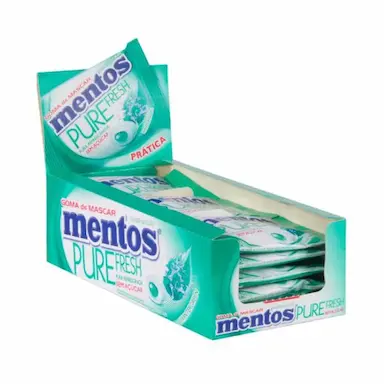 MENTOS SACHê PURE FRESH WINTERGREEN CONTENDO 15 SACHêS DE 6G CADA