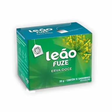 CHá DE ERVA DOCE LEãO 15 SAQUINHOS