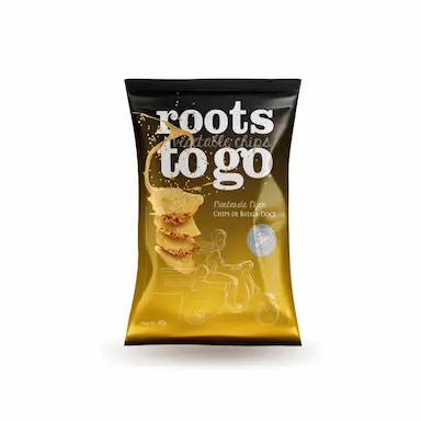 CHIPS DE BATATA-DOCE MOSTARDA DIJON ROOTS TO GO 45G