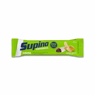 BARRA DE FRUTAS SUPINO BANANA COM CHOCOLATE BRANCO TRADICIONAL UNIDADE