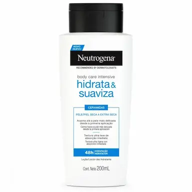 HIDRATANTE CORPORAL NEUTROGENA BODY CARE INTENSIVE HIDRATA E SUAVIZA 200ML
