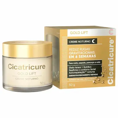 CICATRICURE GOLD LIFT CREME NOTURNO 50G