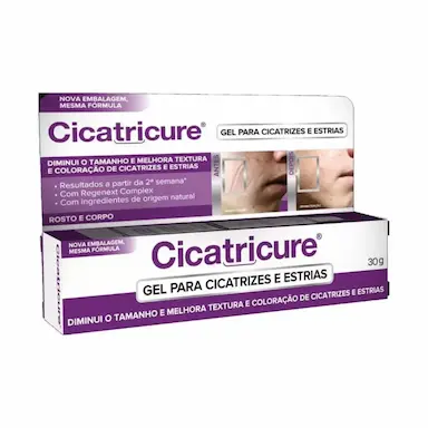 CICATRICURE GEL CICATRIZES E ESTRIAS 30G