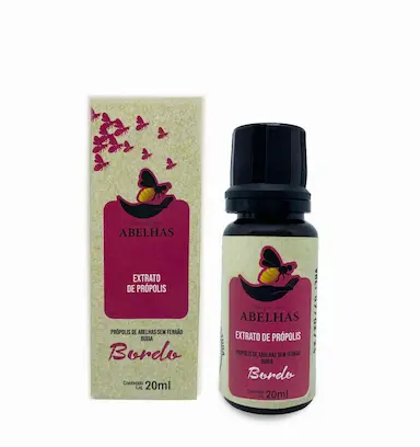 EXTRATO DE PRÓPOLIS DE ABELHAS SEM FERRÃO - BUGIA - 20ML