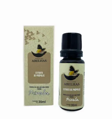 EXTRATO DE PRÓPOLIS DE ABELHAS SEM FERRÃO - TUBUNA - 20ML