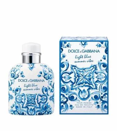 DOLCE &amp;amp;AMP; GABBANA LIGHT BLUE SUMMER VIBES EDT POUR HOMME 125ML