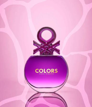 BENETTON COLORS PURPLE FOR HER EAU DE TOILETTE 80ML