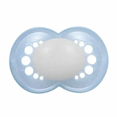 CHUPETA BICO DE SILICONE ORIGINAL 6M+ AZUL - MAM