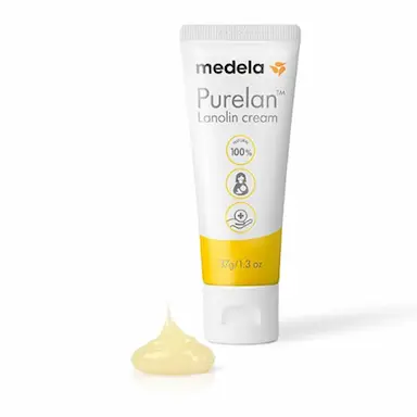 POMADA PARA SEIOS DE LANOLINA PURELAN (37GR) - MEDELA