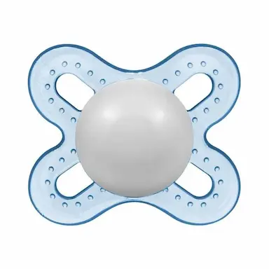 CHUPETA BICO DE SILICONE ORIGINAL 0-6 MESES AZUL - MAM