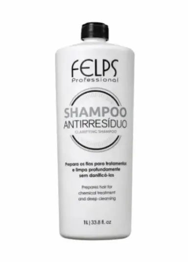 KIT 25 UNIDADES SHAMPOO ANTIRRESíDUO 1L - FELPS
