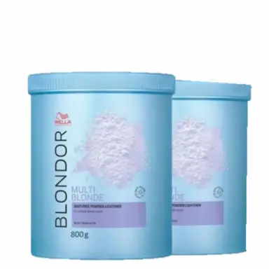 KIT 2 Pó DESCOLORANTE BLONDOR MULTI BLONDE 800G - WELLA