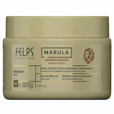 MáSCARA CAPILAR HIPERNUTRIçãO MARULA 300G - FELPS
