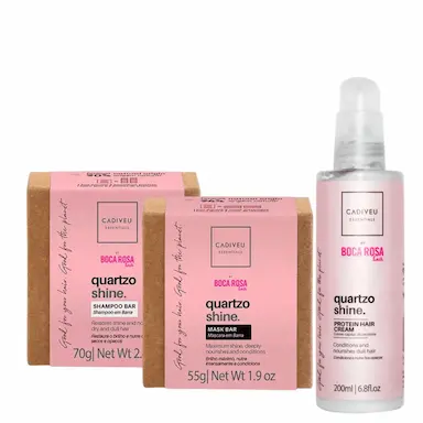 KIT SHAM, MASC EM BARRA E PROTEíNA  BY BOCA ROSA - CADIVEU