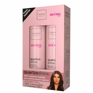 KIT SHAMPOO E CONDICIONADOR BY BOCA ROSA 250ML - CADIVEU