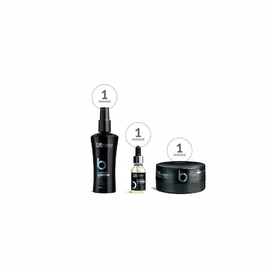KIT COSMéTICOS BE EMOTION - PROFESSIONAL - DIAMOND - BRILHO - TRATAMENTO INTENSIVO | BE EMOTION