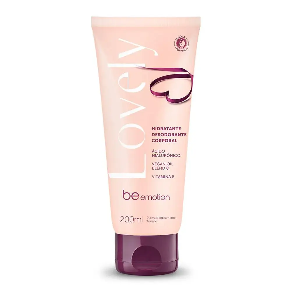 HIDRATANTE FEMININO BE EMOTION - LOVELY |  BE EMOTION