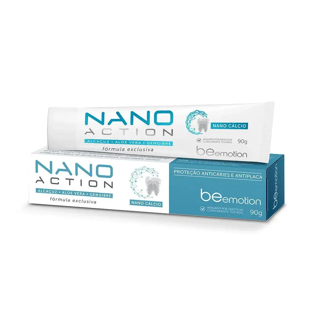 CREME DENTAL BE EMOTION - NANO ACTION |  BE EMOTION