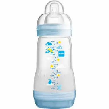 MAMADEIRA MAM FIRST BOTTLE BICO DE SILICONE SILK TOUCH 260ML