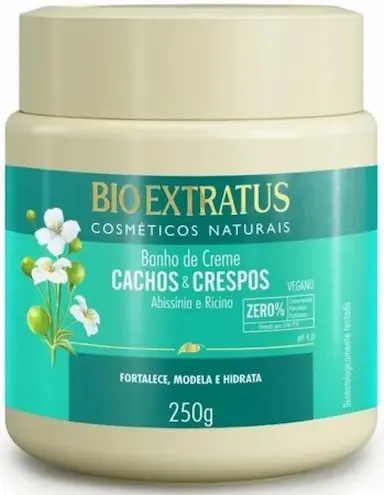 BANHO DE CREME CACHOS &amp;amp; CRESPOS 250G