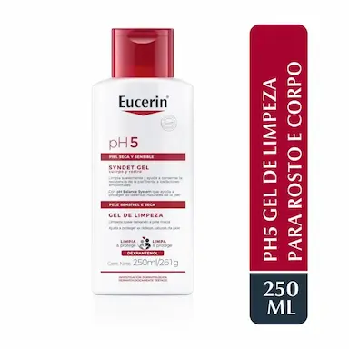 GEL DE LIMPEZA EUCERIN PH5 COM 250ML