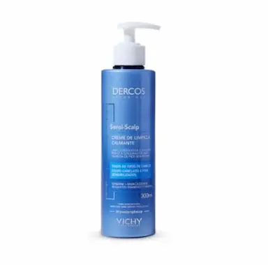 CREME DE LIMPEZA CALMANTE DERCOS SENSI-SCALP 300ML