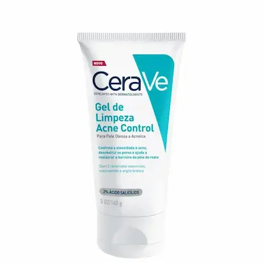 GEL DE LIMPEZA CERAVE ACNE CONTROL PELE OLEOSA A ACNEICA 140G