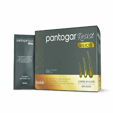 SUPLEMENTO ALIMENTAR PANTOGAR RESIST SILíCIO 30 SACHêS