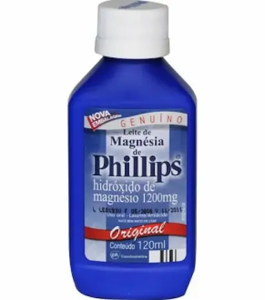 LEITE DE MAGNéSIA PHILLIPS ORIGINAL 120ML