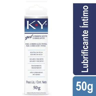 K-Y GEL LUBRIFICANTE ÍNTIMO 50G