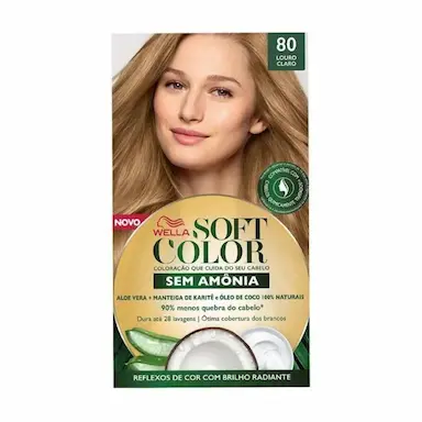 TINTA DE CABELO SOFT COLOR LOURO CLARO 80 35G