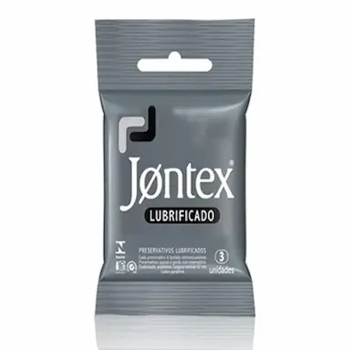 PRESERVATIVO JONTEX LUBRIFICADO 3 UNIDADES