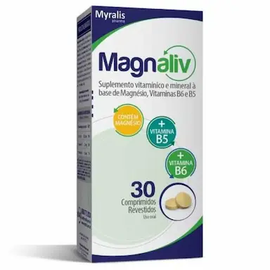 SUPLEMENTO VITAMíNICO MAGNALIV 30 COMPRIMIDOS