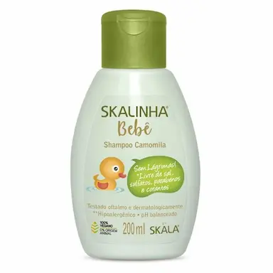 SHAMPOO CAMOMILA SKALINHA BEBê 200ML
