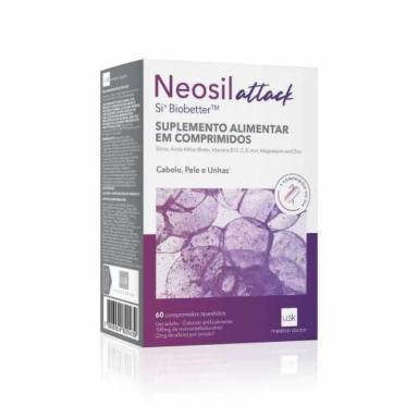 Suplemento Alimentar Neosil Attack Com 60 Comprimidos