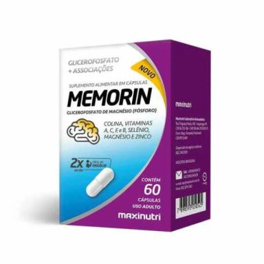 MEMORIN MAXINUTRI COM 60 CáPSULAS
