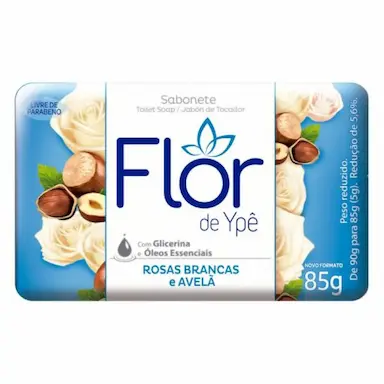 SABONETE FLOR DE YPê ROSAS/AVELA 85G