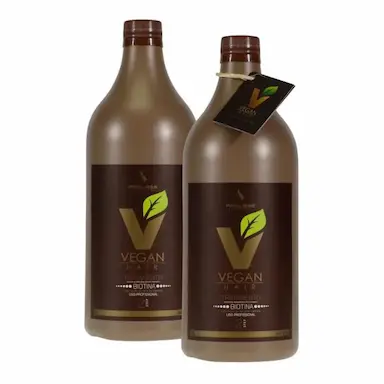 KIT ESCOVA PROGRESSIVA 100% ORGâNICA VEGAN HAIR PROLISSE -1LITRO