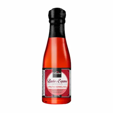ESPUMA PARA BANHO BANHEIRA HIDROMASSAGEM OFURô SPA ESPUMANTE RELAXAMENTO AROMA FRUTAS VERMELHAS 150ML