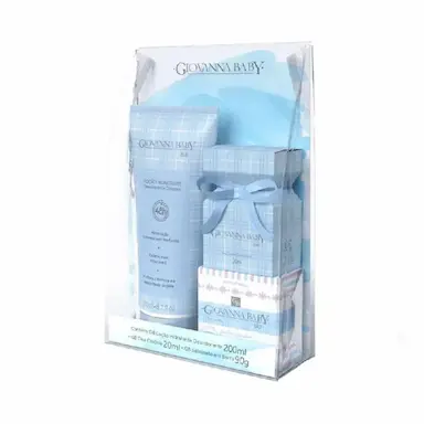 KIT GIOVANNA BABY BLUE COLôNIA HIDRATANTE E SABONETE