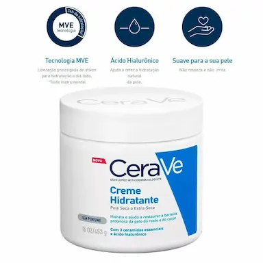CERAVE CREME 454G HIDRATANTE
