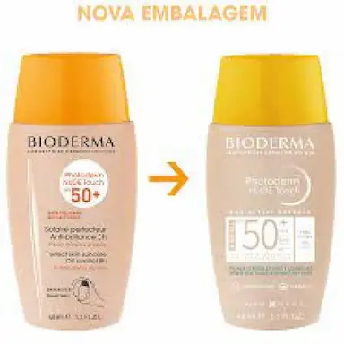PHOTODERM NUDE TOUCH FPS 50+ MUITO CLARO - PROTETOR SOLAR FACIAL 40ML BIODERMA