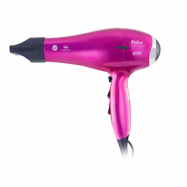SECADOR DE CABELOS PHILCO PSC02R BEAUTY SHINE  2000W 220 Volts