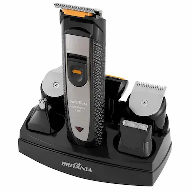 APARADOR DE  PELOS BRITâNIA MULTI GROOM 12 EM 1 BAP05PLR BIVOLT