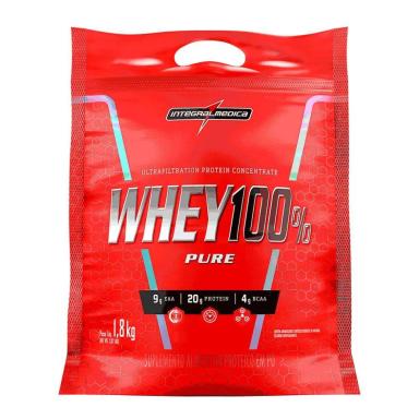 WHEY 100% PURE REFIL (1,8KG) - SABOR: MORANGO