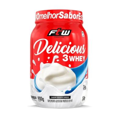 DELICIOUS 3WHEY (900G) - SABOR: IOGURTE GREGO