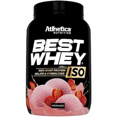 BEST WHEY ISO (900G) - SABOR: MORANGO